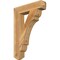 Ekena Millwork Olympic Craftsman Rough Sawn Bracket, Western Red Cedar, 4"W x 20"D x 28"H BKT04X20X28OLY04RWR - alternate 1